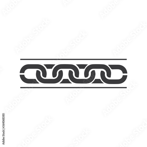 Business corporate abstract unity vector chain logo