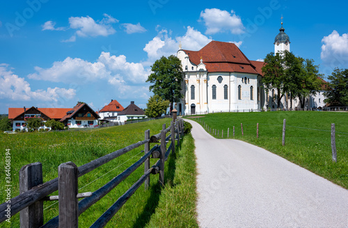 Bavaria, the art and the Baroque churcches