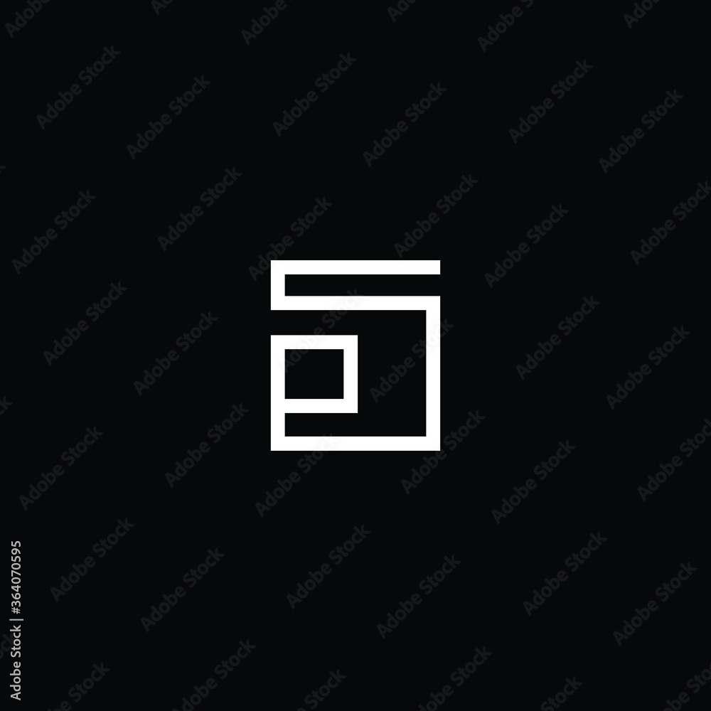 Minimal elegant monogram art logo. Outstanding professional trendy awesome artistic PS SP initial based Alphabet icon logo. Premium Business logo white color on black background Minimal elegant monogram art logo. Outstanding professional trendy awesome artistic PS SP initial based Alphabet icon logo. Premium Business logo white color on black background