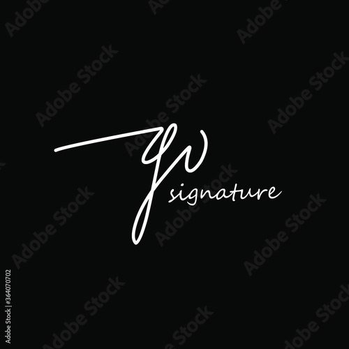 gv initial letter handwriting and signature logo
