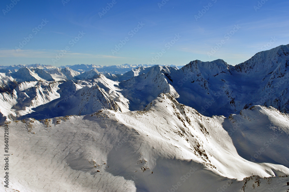 Hochgurgl Obergurgl Otztal ski resort in the Western Tyrol Austrian Alps Austria
