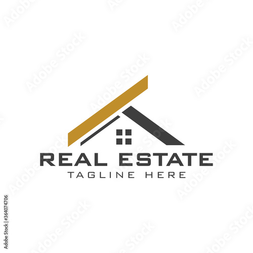Real estate logo template