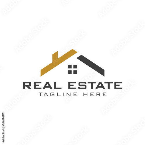 Real estate logo template