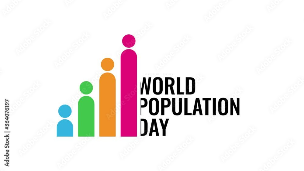 Motion graphic design for World Population day Greeting Motion graphic design for World Population day Greeting