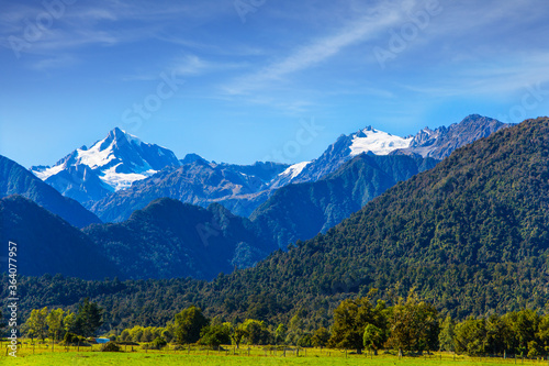 The highest peak of New Zealand