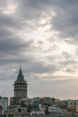 Galata Tower of Istanbul Turkey © maodoltee