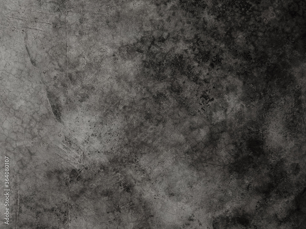 Dark cement wall background in vintage style