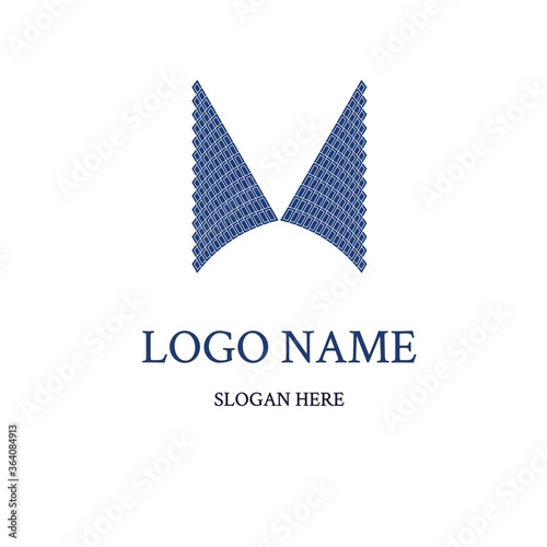 Abstract logo design template.  Creative idea concept, icon, sign, symbol, identity, branding for business