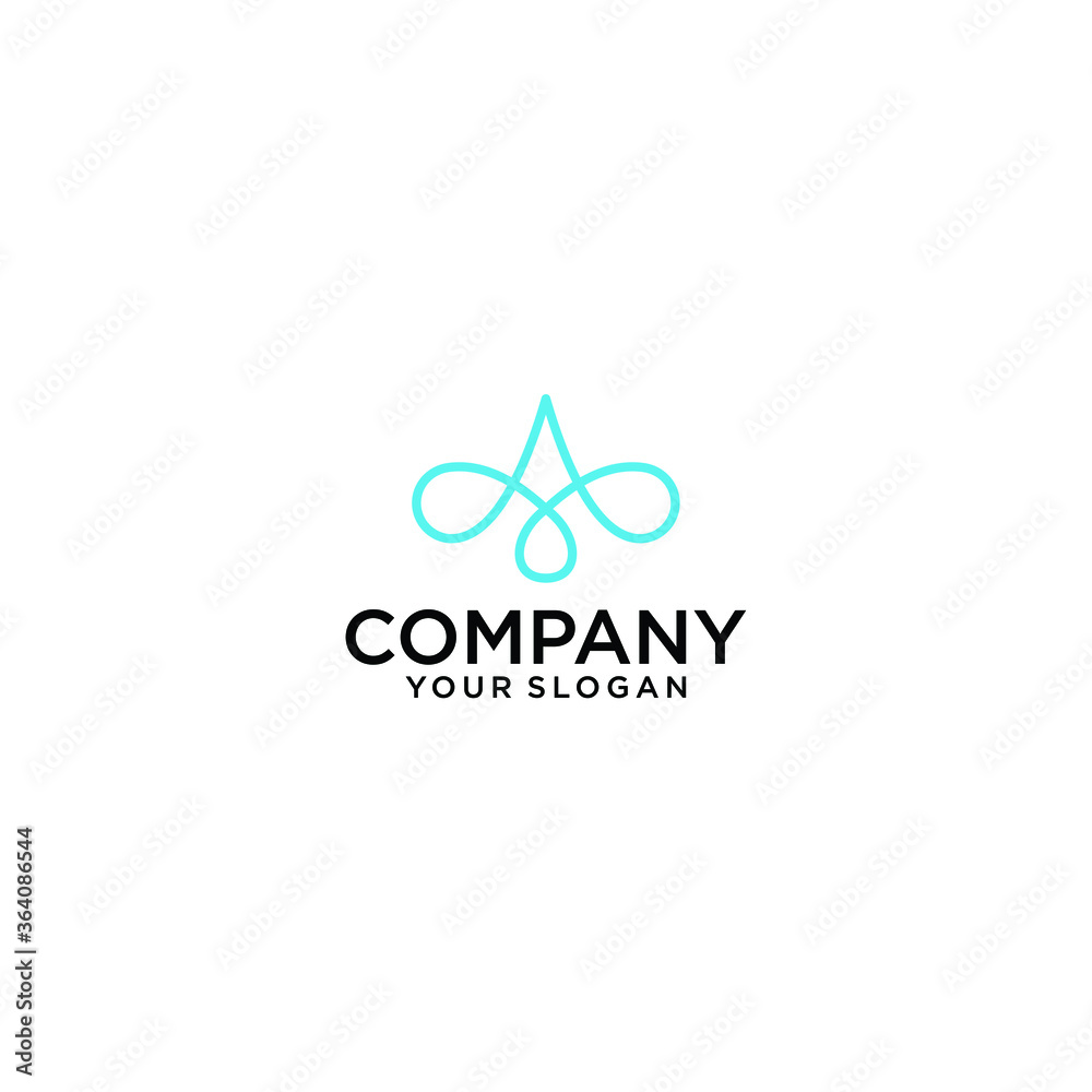 Letter A logo icon design template elements Letter A logo icon design template elements