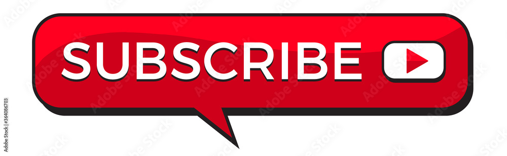 Subscribe button. Social media web button, channel video content. Vector illustration. EPS 10 Subscribe button. Social media web button, channel video content. Vector illustration. EPS 10
