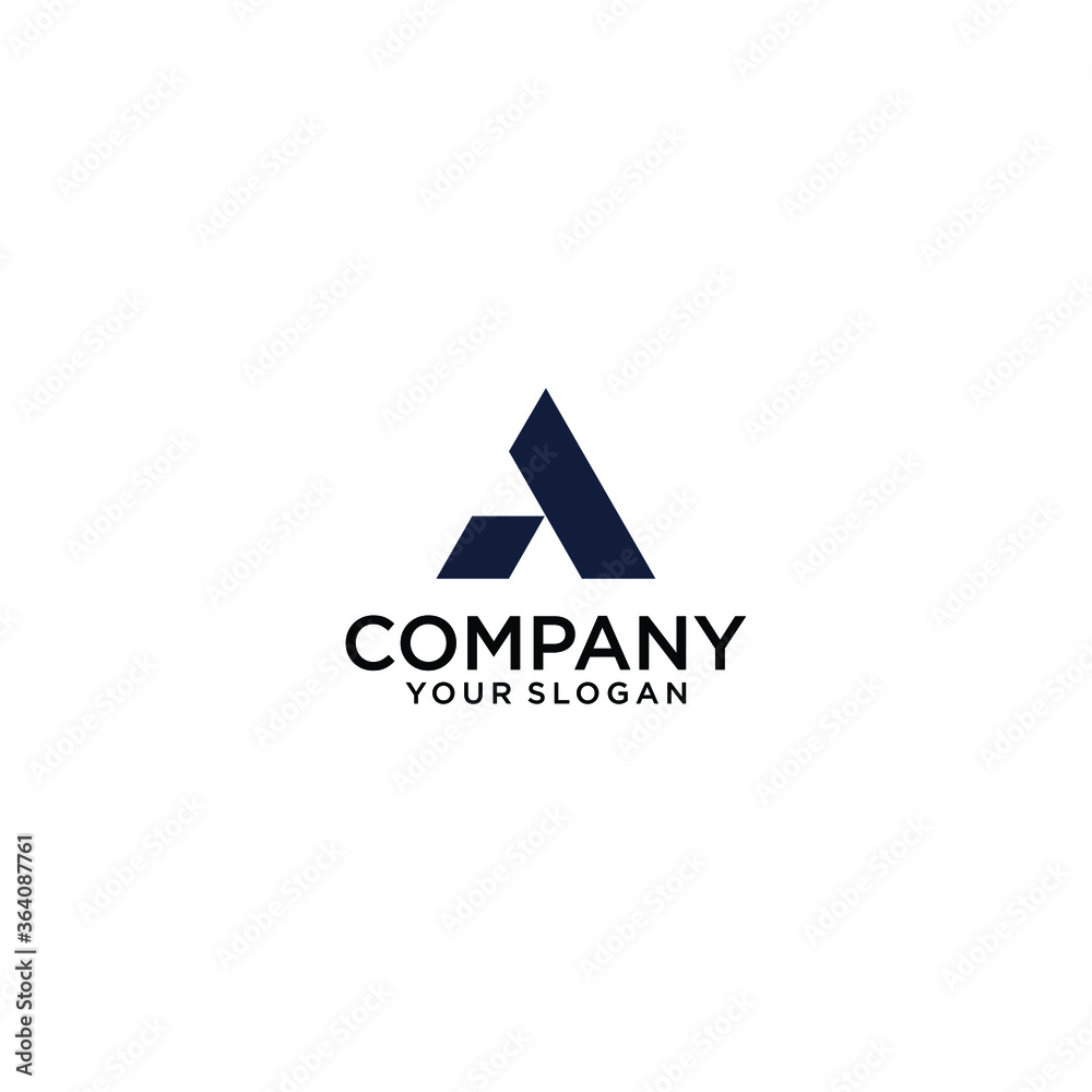 Letter A logo icon design template elements Letter A logo icon design template elements