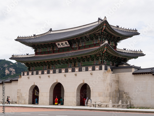 Gwanhwamoon (The gate of palace in Seoul) © YoungHwan