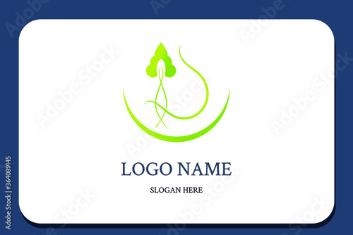 logo design templates - emblems for holistic medicine centers, yoga classes, natural and organic food products and packaging