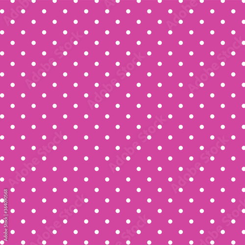 Polka dot seamless pattern. Dotted background. Vector illustration.