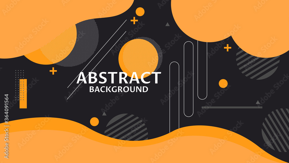 ABSTRACT GEOMETRIC BACKGROUND FLUID DESIGN VECTOR TEMPLATE FOR WALLPAPER COVER DESIGN 