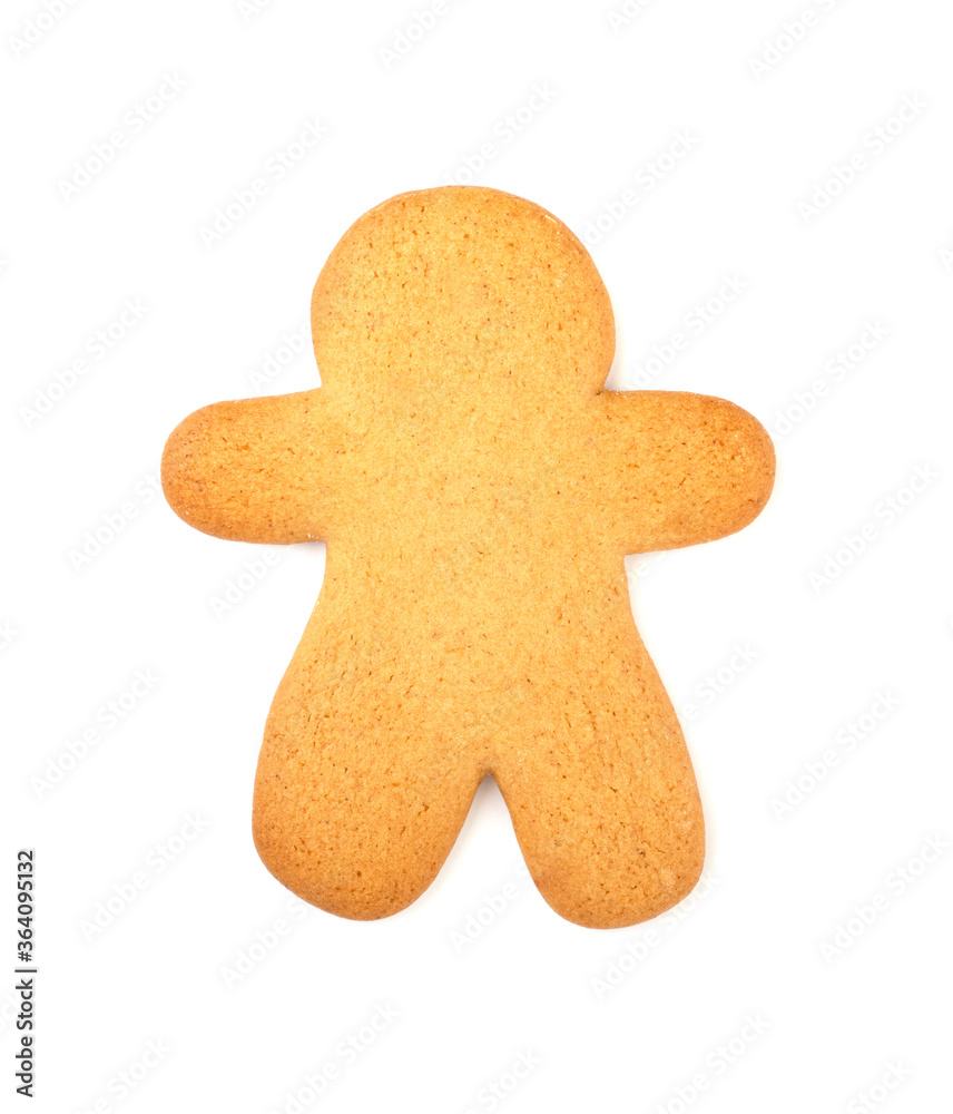 gingerbread man isolated on a white background. symbol of the Christmas and new year holiday gingerbread man isolated on a white background. symbol of the Christmas and new year holiday