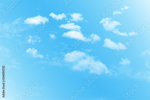 Blue sky and  white cloudy