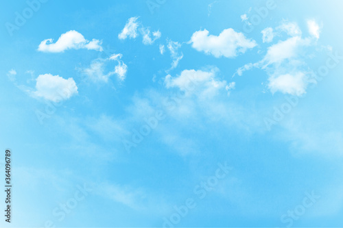 Blue sky and  white cloudy
