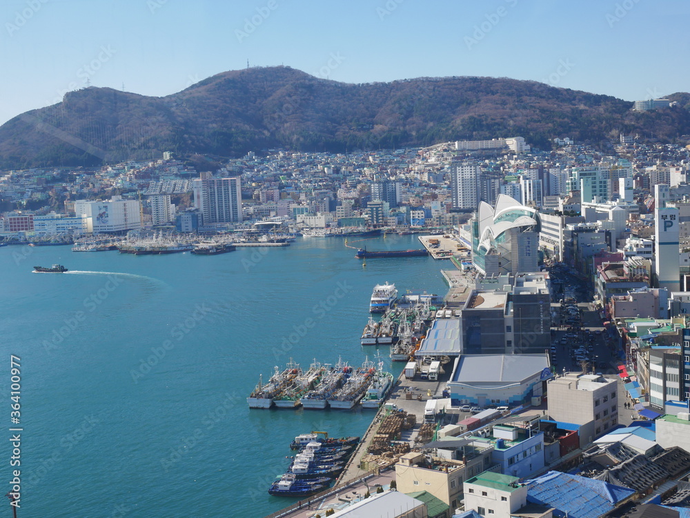 Port in Busan