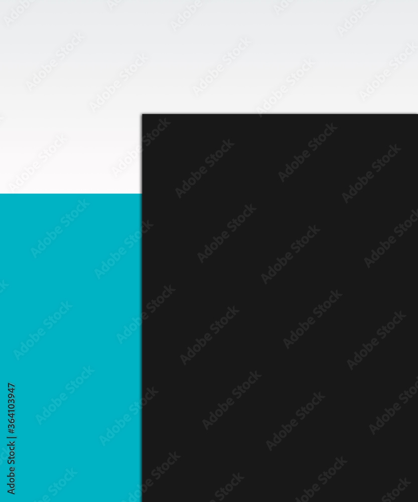Modern Blue-Black Empty Template Design-For Social Media, Banner, Poster, Flyer & Card.