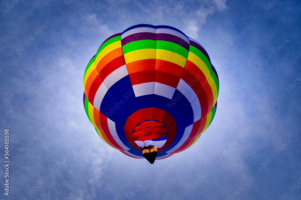 Naklejka premium hot air balloon