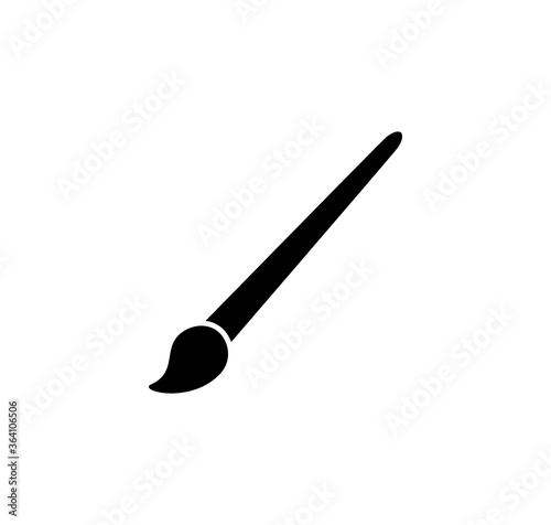 Brush icon vector logo design template