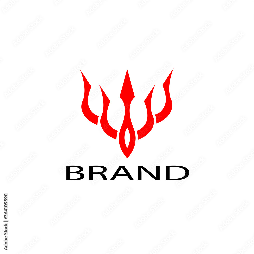 devil logo vector icon template devil logo vector icon template