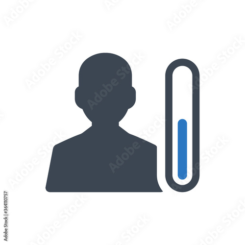 Employee Ability Icon. performance, user, worker (vector illustration)