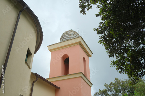 Santuario di Nostra Signora di Loreto nella frazione di Masso a Castiglione Chiavarese, in provincia di Genova. photo