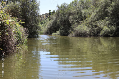 Reflejo Paisaje rio Manzanares El Pardo