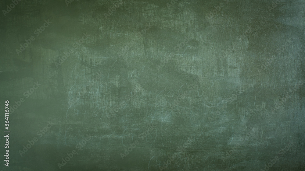 Blank front Real green chalkboard background texture in college concept for  back to school kid wallpaper for create white chalk text draw graphic.  Empty old back wall education Stock Photo | Adobe