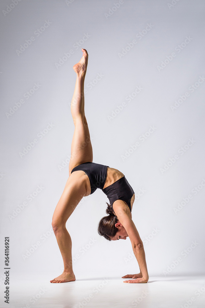 Dancer in studio Dancer in studio