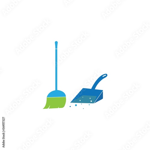 Cleaning logo and symbol ilustration vector