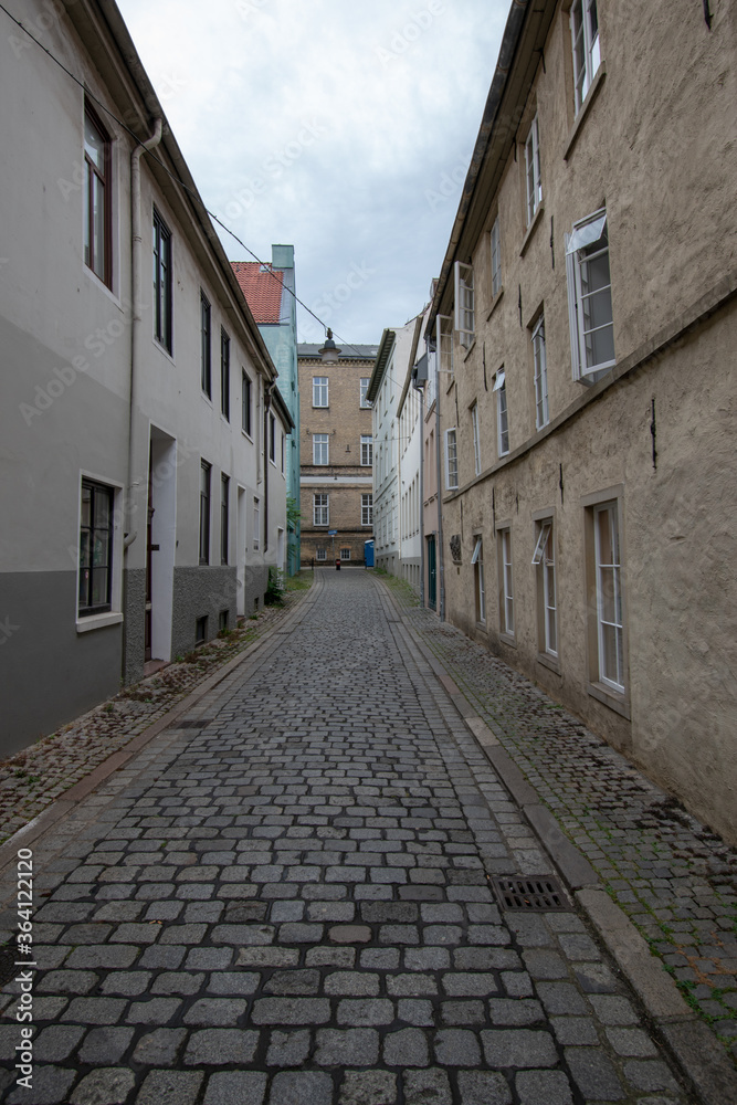 Old street in the Schnoor district of Bremen