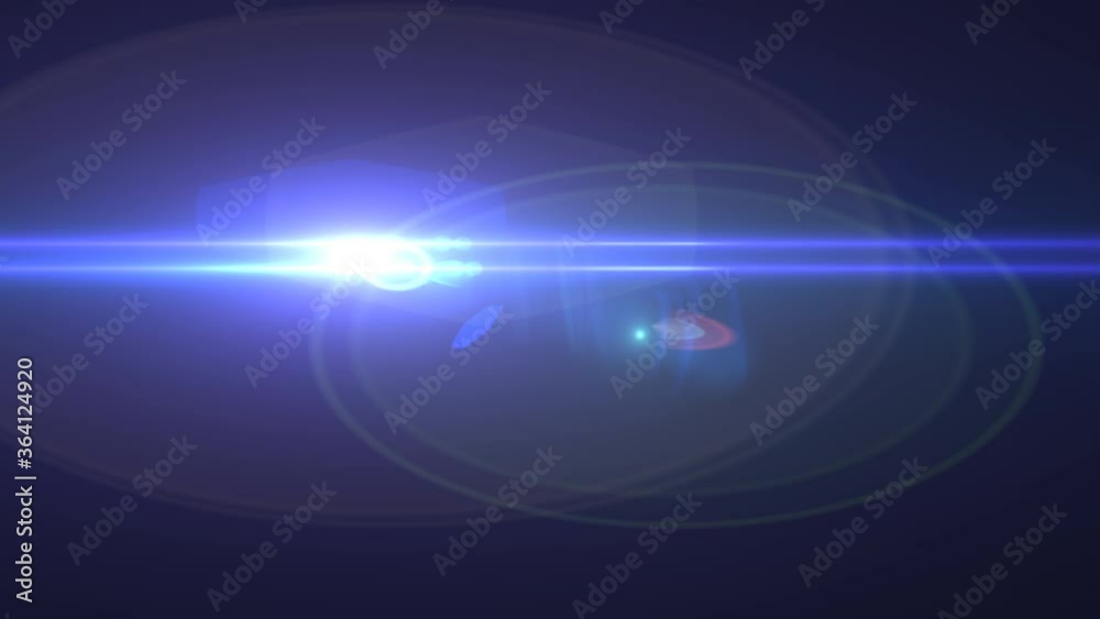 Beautiful blue optical lens flare effect Beautiful blue optical lens flare effect