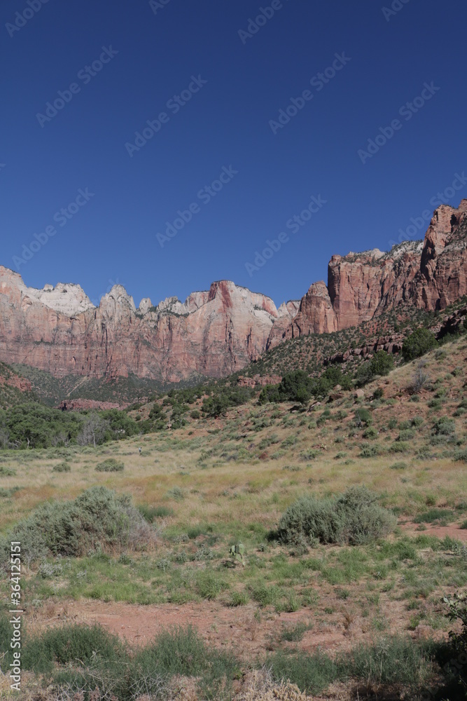 Exploring Zion National Park in summer Exploring Zion National Park in summer