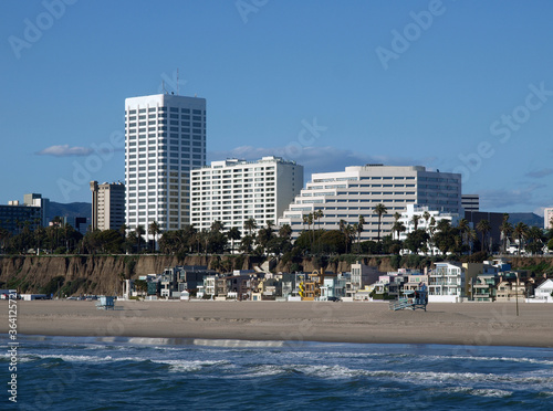 Popular Santa Monica beach ...