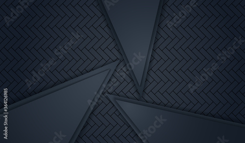 Abstract royal low poly grey color background. Vector illustration.