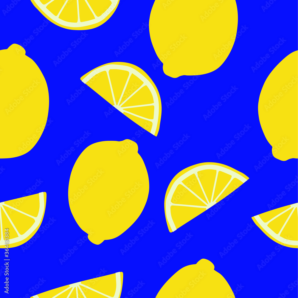 Obraz premium Sliced lemon sliced, sliced lemon