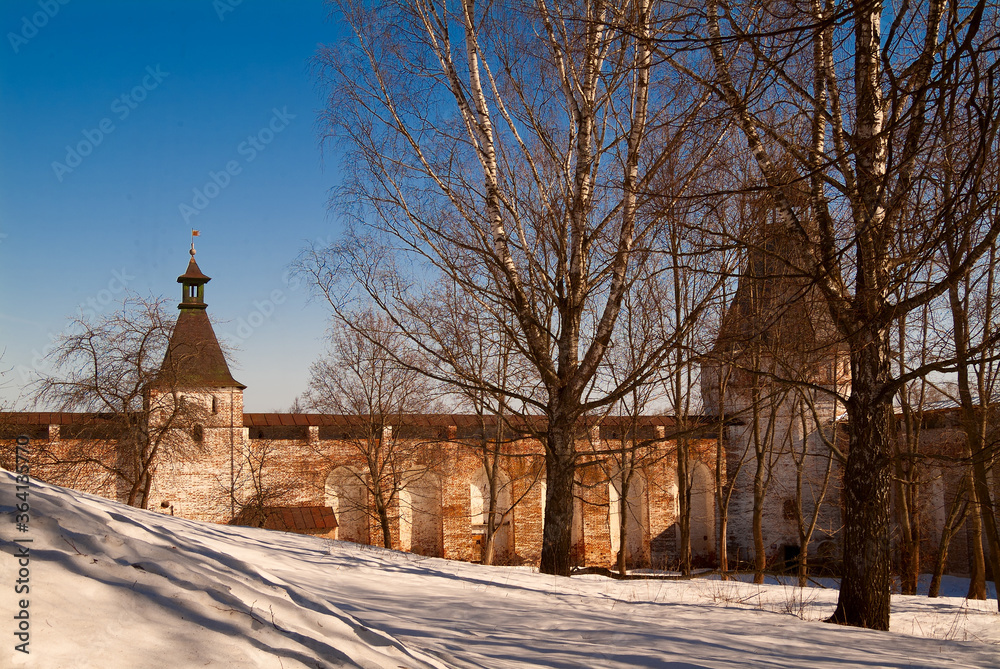 Winter Russian landscape