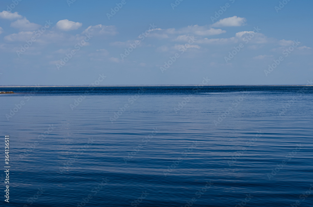 Landscape with open water Landscape with open water