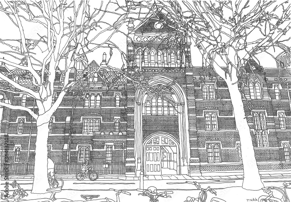 Fototapeta premium Keble College Oxford