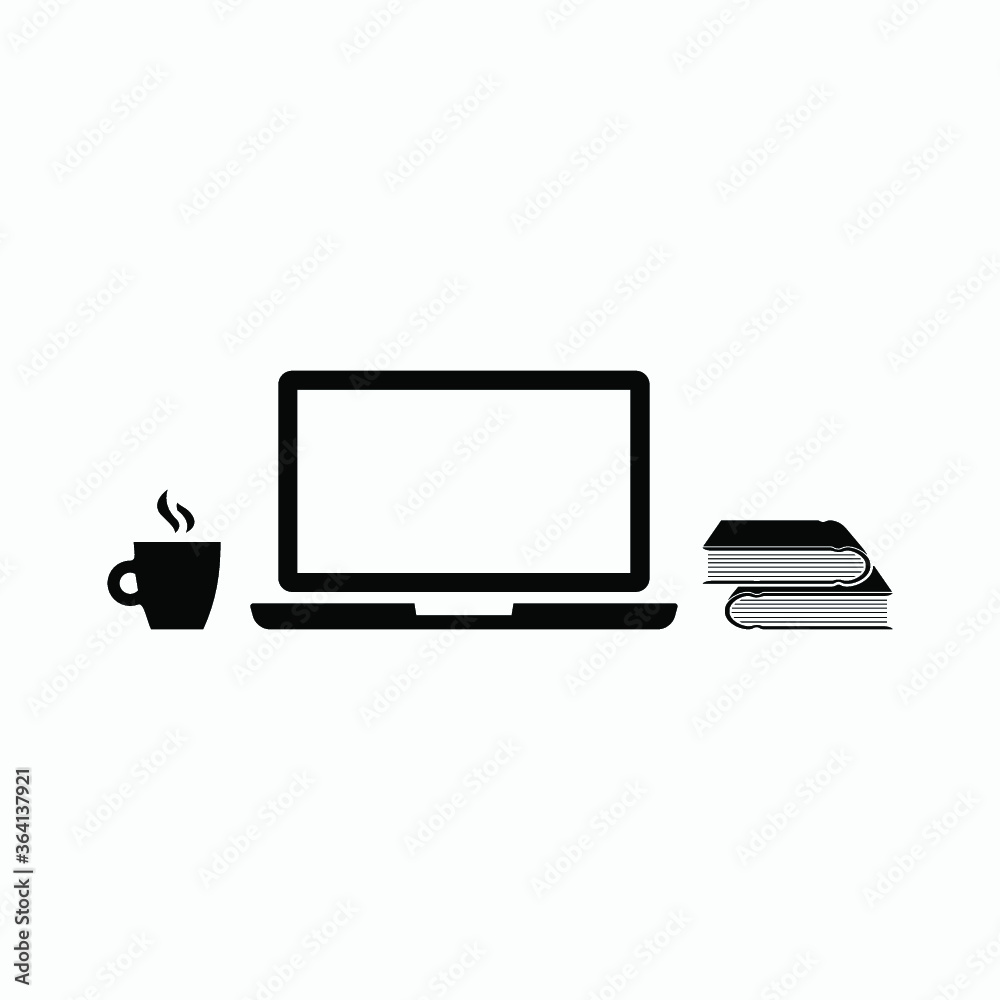 online education icon vector online education icon vector
