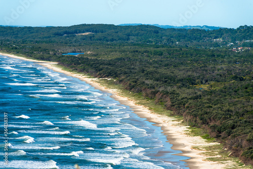 Tableau sur toile Tallow Beach at Cape Byron Bay, New South Wales, Australia.