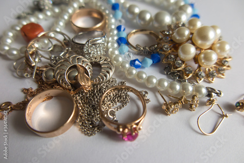 various jewelry items