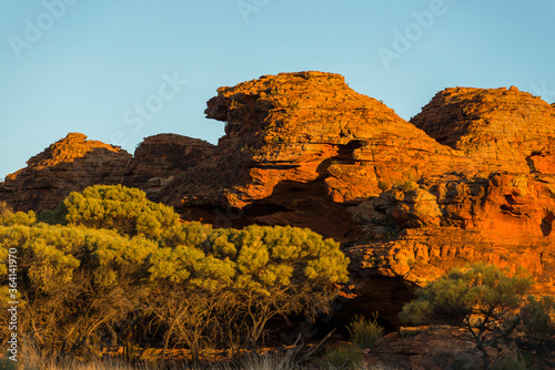 Kings Canyon domes in central Australia. 