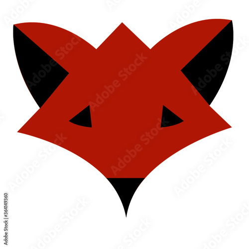 Geometrical fox vector