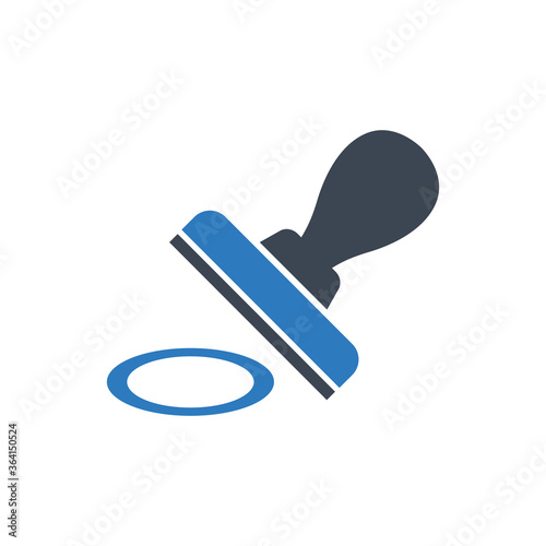 Stamp icon ( vector illustration )