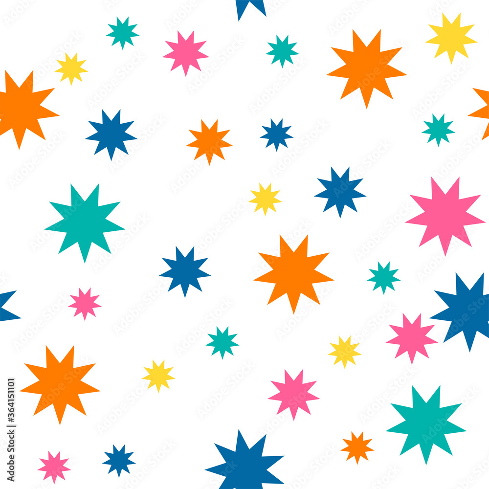 Abstract bright colorful seamless pattern. Abstract bright colorful seamless pattern.