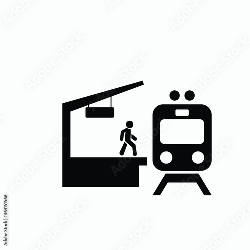 train icon vector